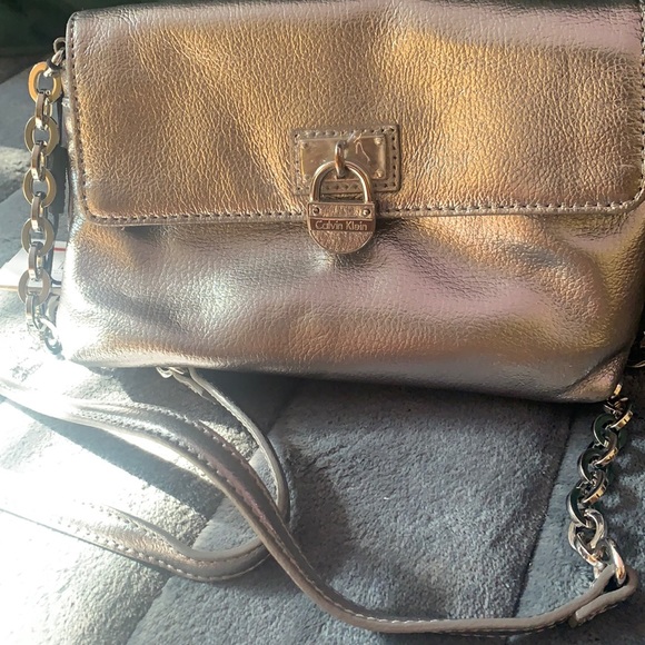 Silver Calvin Klein Crossbody